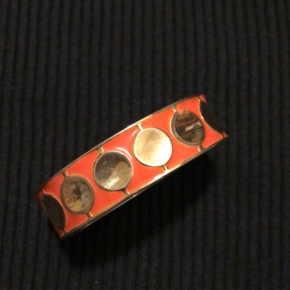 Orange and Gold Bracelet